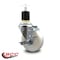 Service Caster 4'' Nylon Swivel 1-7/8'' Expanding Stem Caster with Brake SCC-EX20S414-NYS-TLB-178 - alternate 4